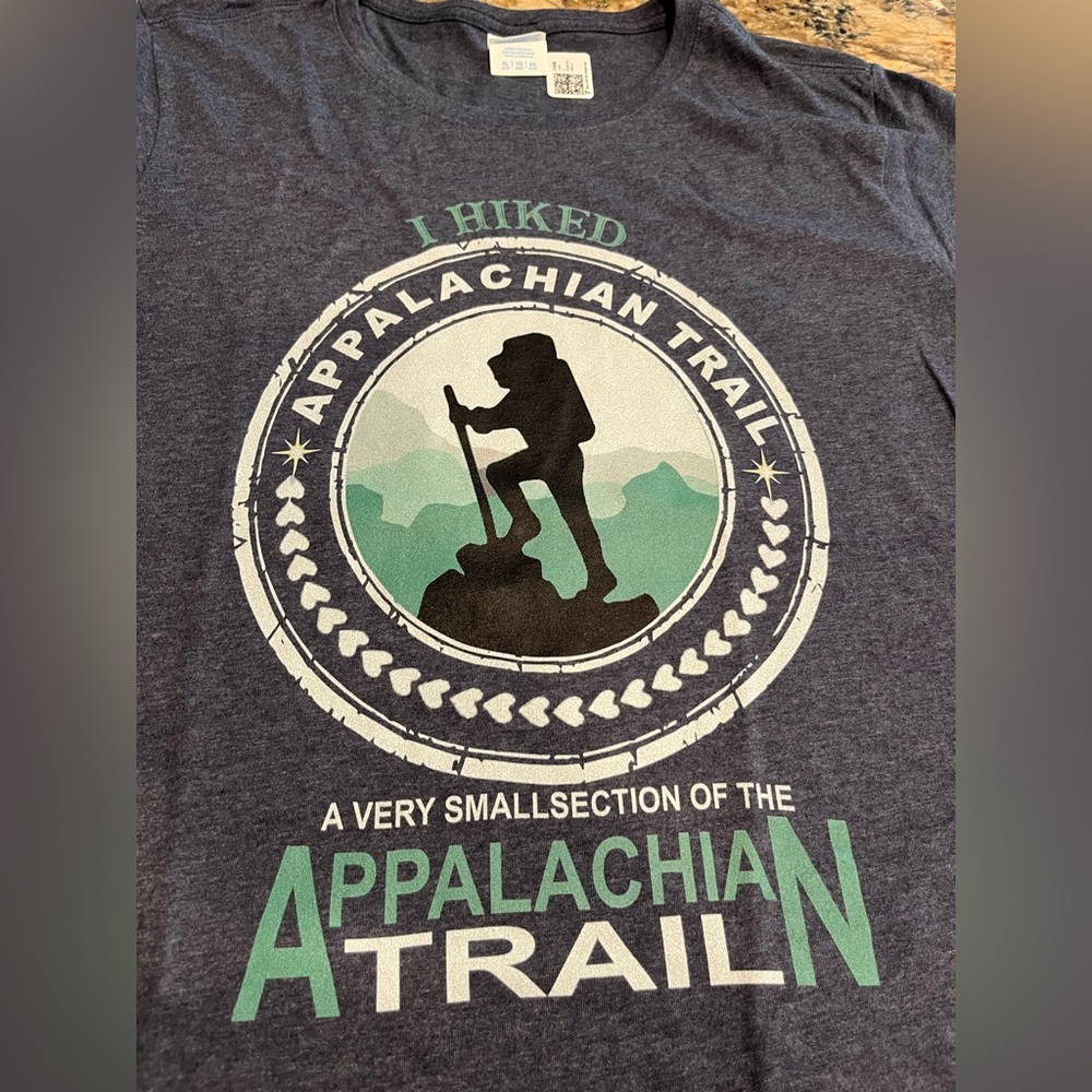 New with tag Funny Appalachian Trail Tshirt. Women’s XL